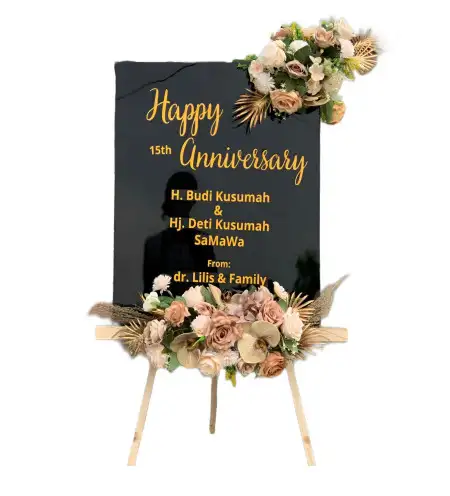 Papan Bunga Akrilik Toto Makmur